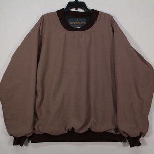 Descente Sweater Men's Large Long Sleeve Pullover Golf
